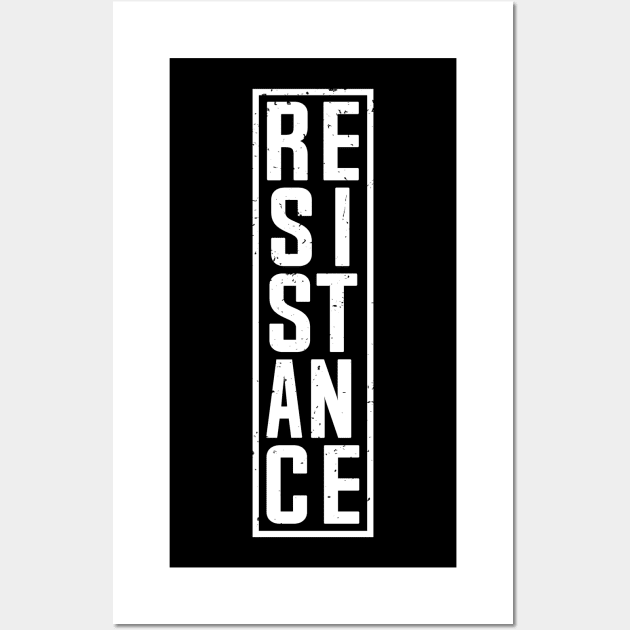 Resistance Wall Art by SeattleDesignCompany